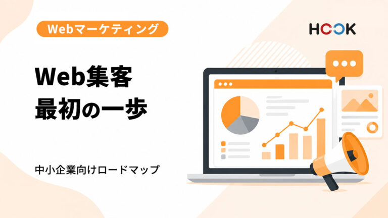 Web集客で最初に取り組むべきこととは？中小企業向けロードマップ